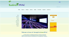 Desktop Screenshot of ecogreenhvac.com